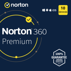 Copia de Norton 360 Premium Key 10 Device 1 Year