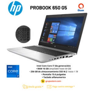 HP ProBook 650 G5 i7-8665U